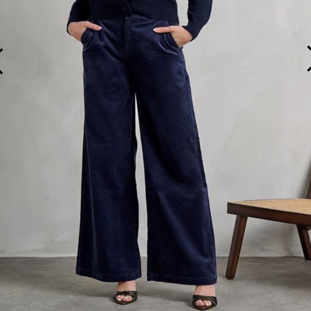 AG Stella Wide Cord In Deep Trenches size 30